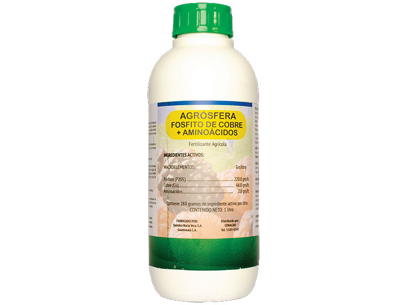 Fosfito de Cobre Aminoacidos